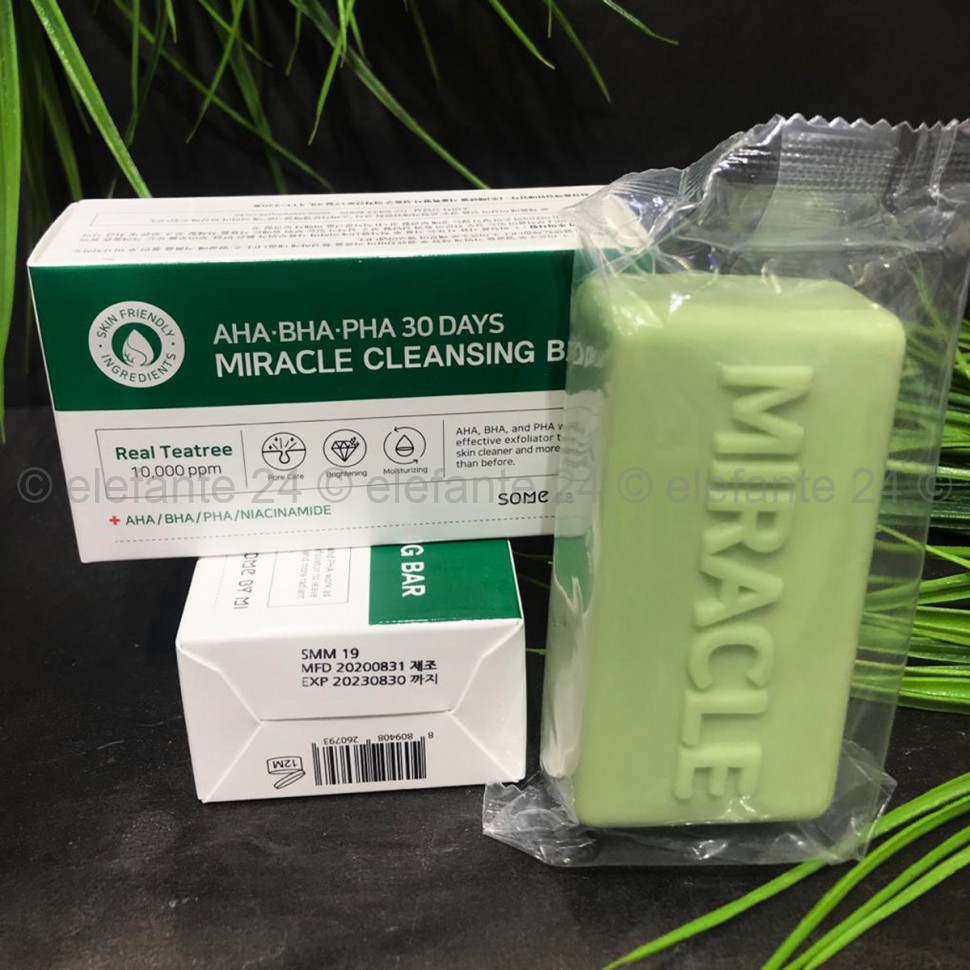 Мыло Some By Mi AHA-BHA-PHA 30 Days Miracle Cleansing Bar (78)