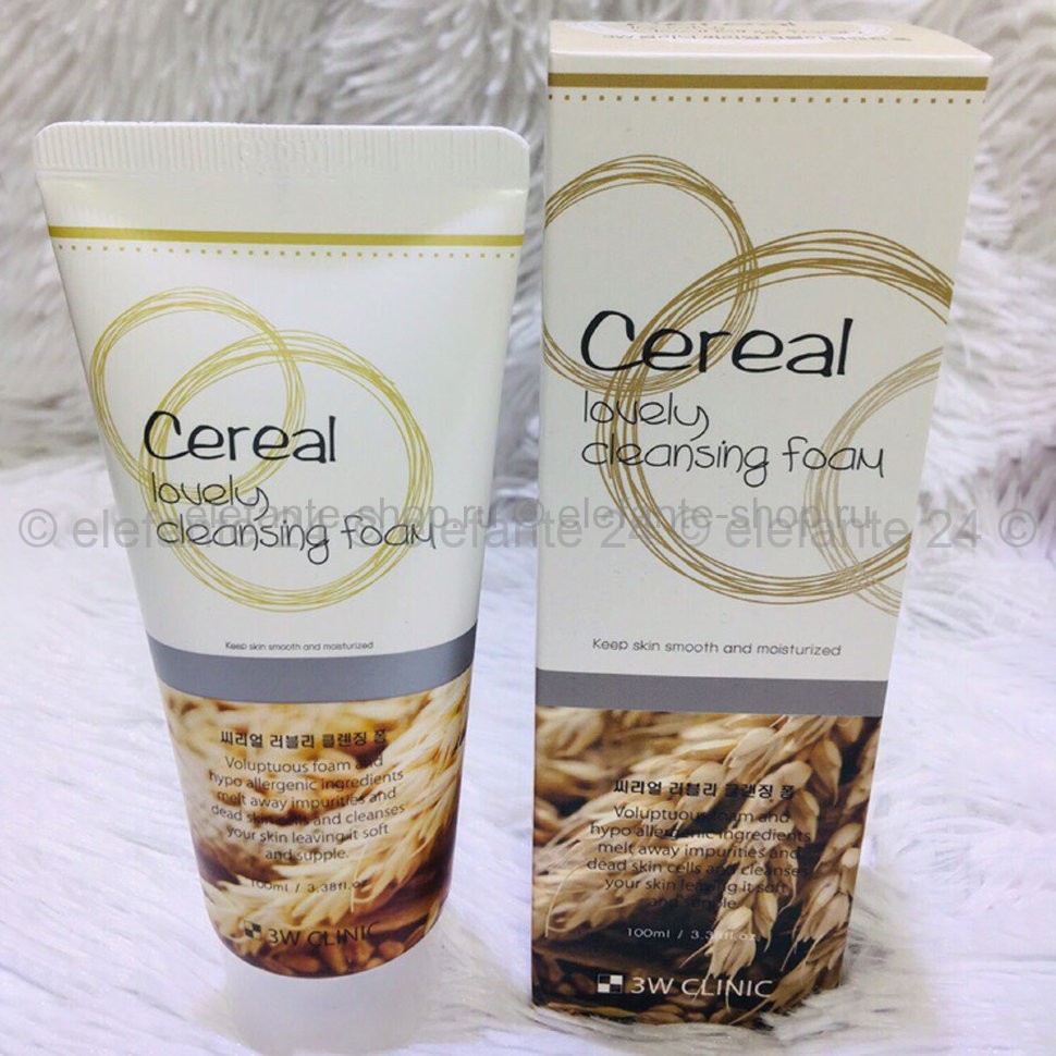 Пенка 3W Clinic Cereal Lovely Foam Cleansing (125)