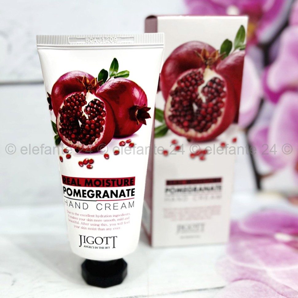 Крем для рук Jigott Real Moisture Pomegranate Hand Cream 100ml (78)