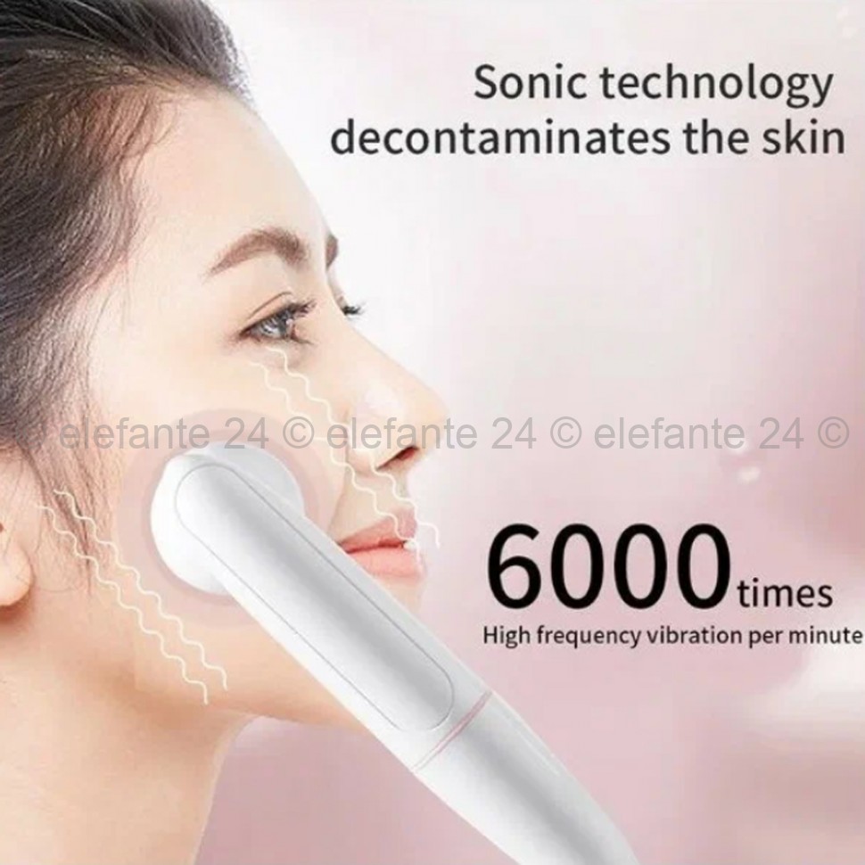 Щетка для чистки лица Sonic Facial Cleansing Brush WL 0156 Green TDK-124 (TV)