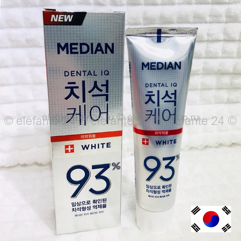 Зубная паста с цеолитом Median Dental IQ 93% White (51)