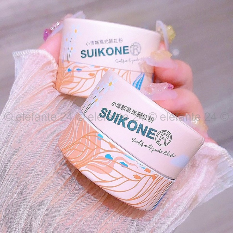 Набор из 3-х штук Suikone Highlighting Blush Powder (106)