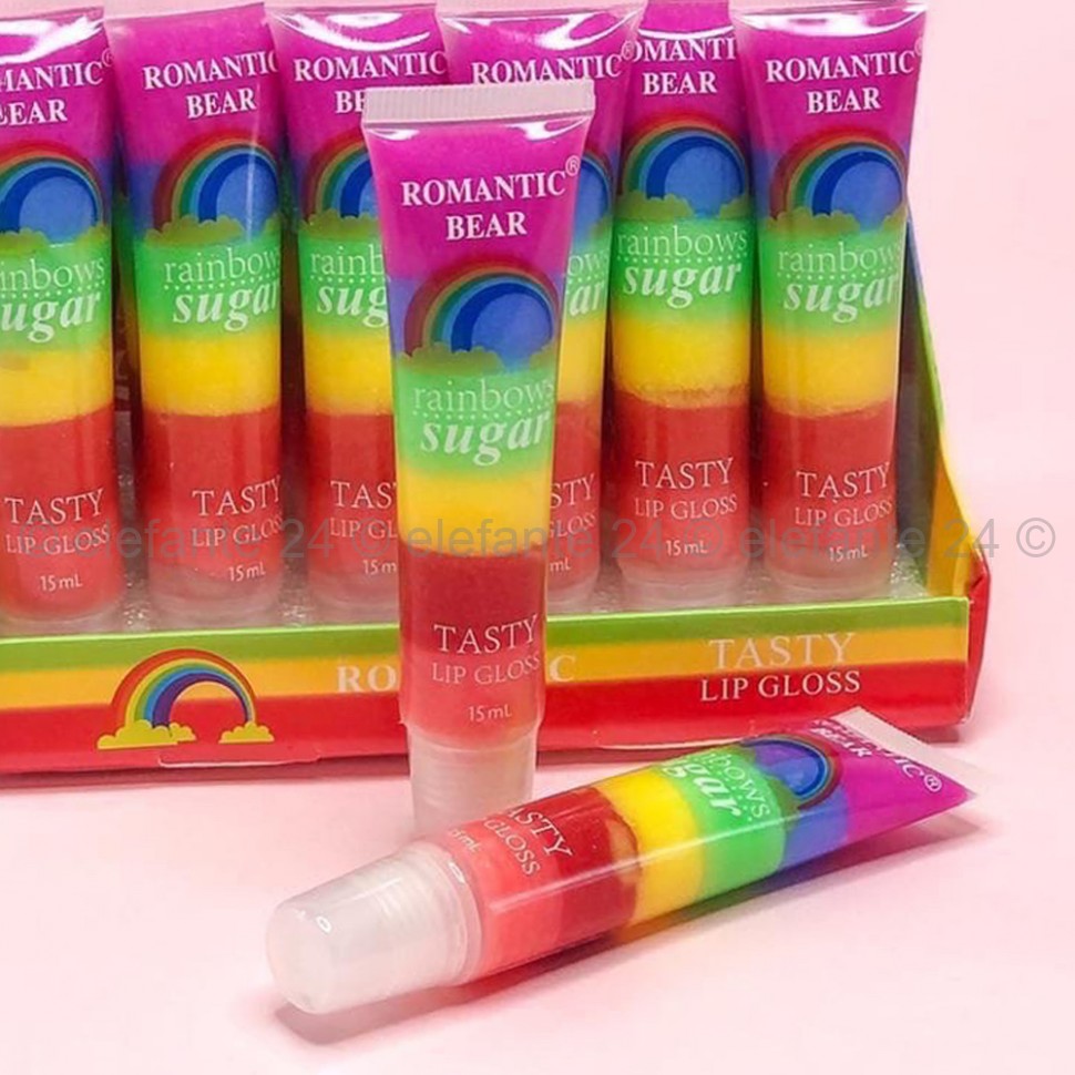 Блеск для губ Romantic Bear Rainbow Sugar Tasty Lip Gloss