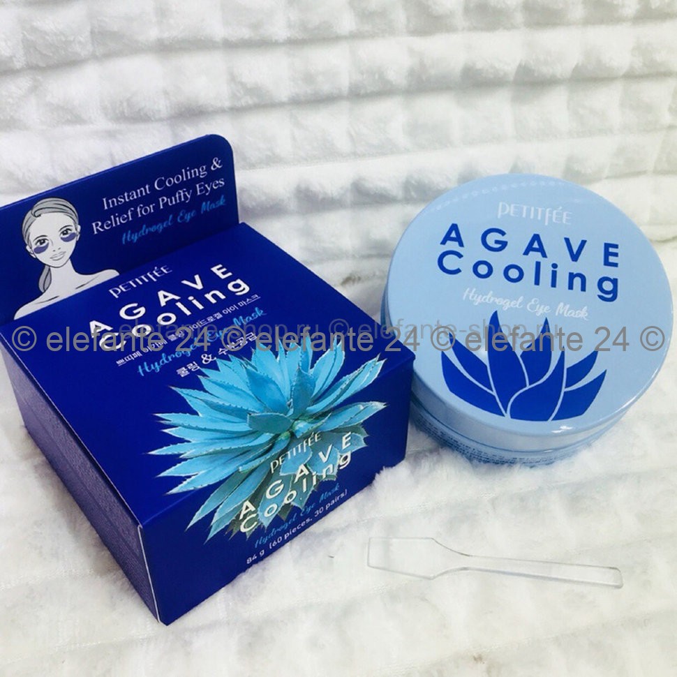 Патчи PETITFEE AGAVE COOLING Hydrogel Eye Mask (51)