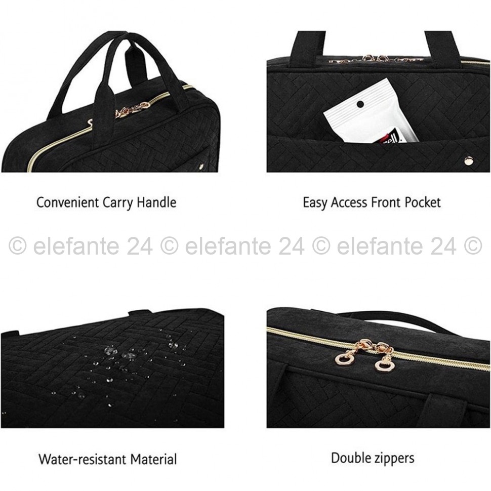Водонепроницаемая косметичка Travel Cosmetic Bag Black (106)