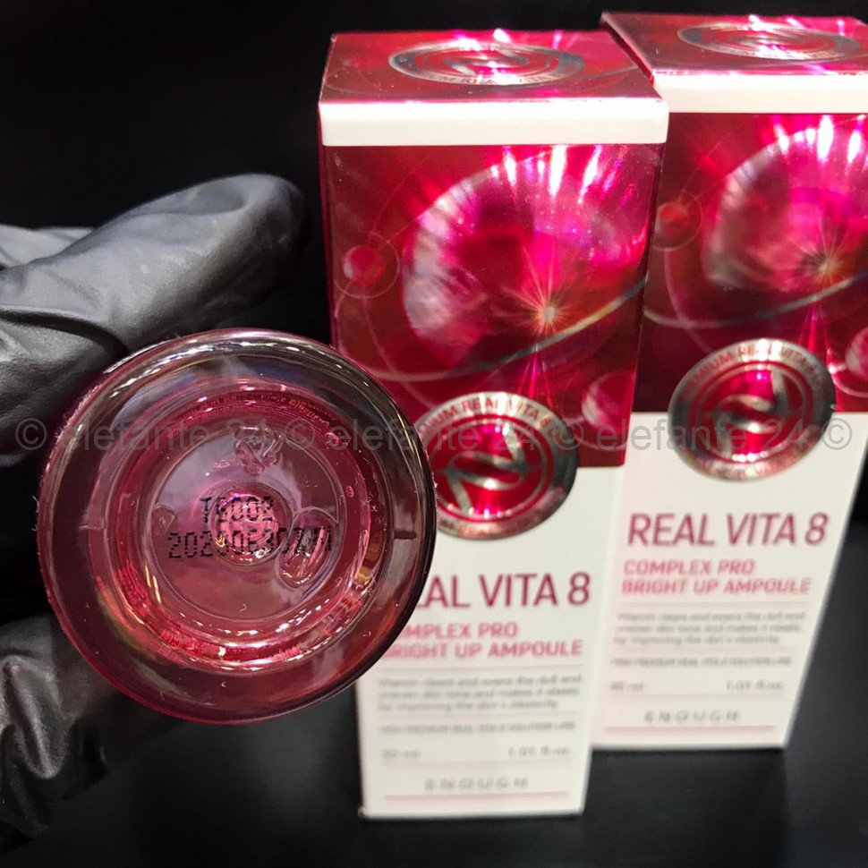 Сыворотка Enough Real Vita 8 Complex Pro Bright Up Ampoule, 30 мл (51)