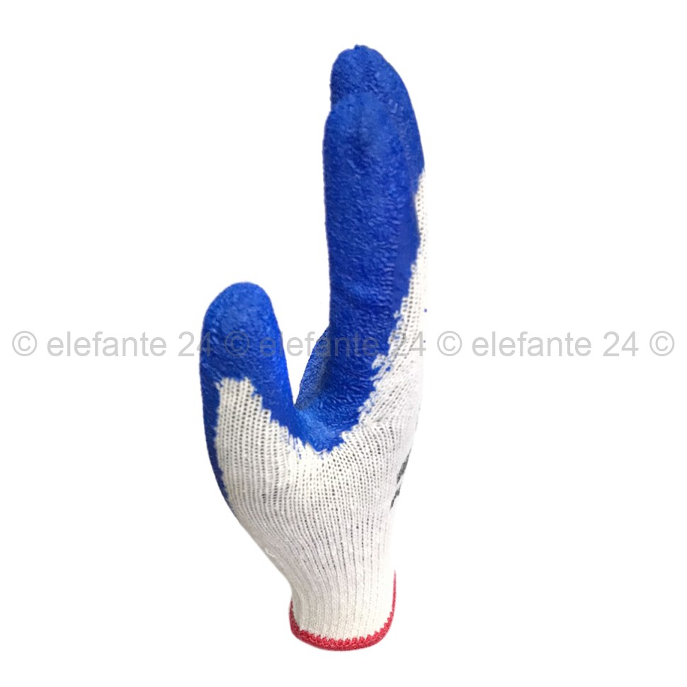Перчатки K518 White/Blue 12 пар #13