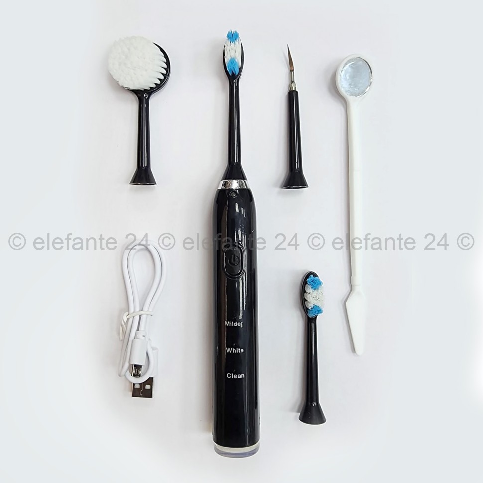 Зубная щетка Electric Teeth Cleaner Black BK-8 (BJ)