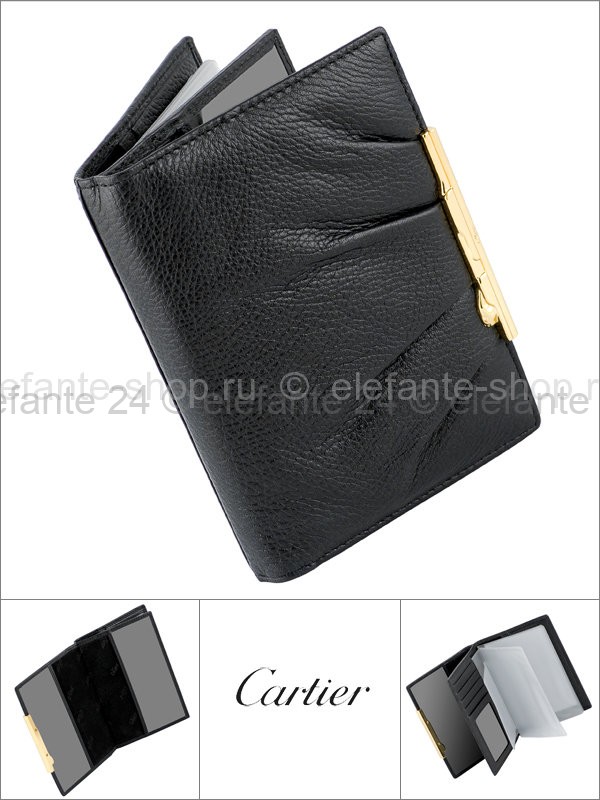 Бумажник водителя "Cartier" 2015 black