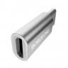 Переходник Type-C - Micro USB (F) Borofone BV4 Silver (UM)
