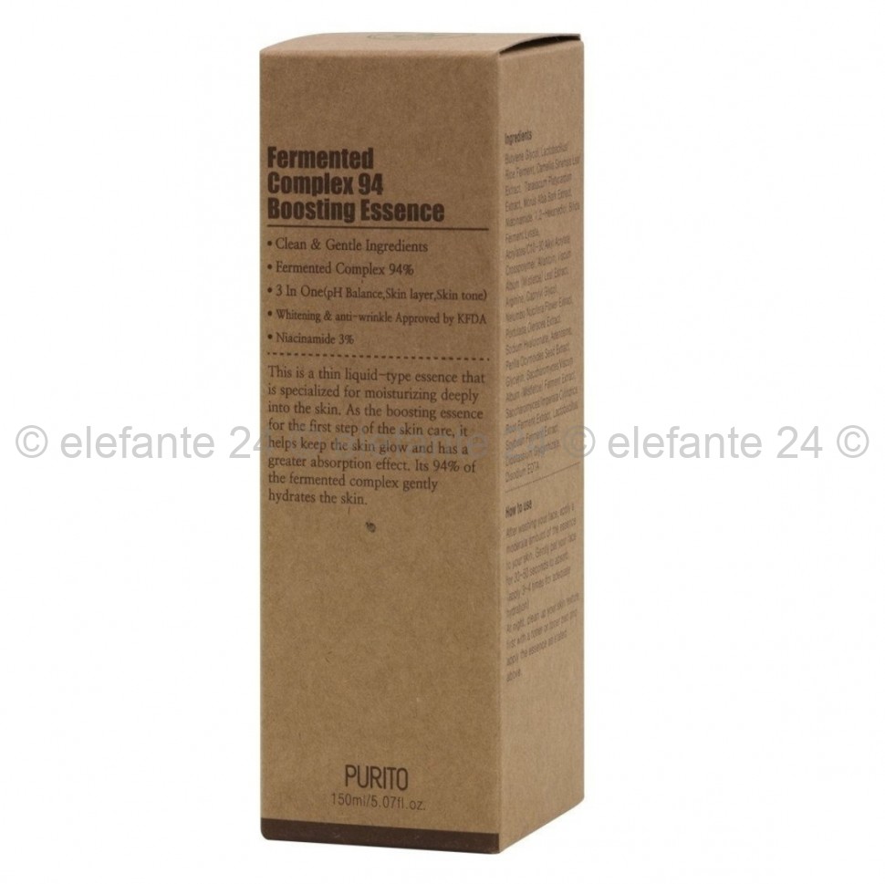 Эссенция-бустер для лица с ферментами Purito Fermented Complex 94 Boosting Essence 150ml (51)