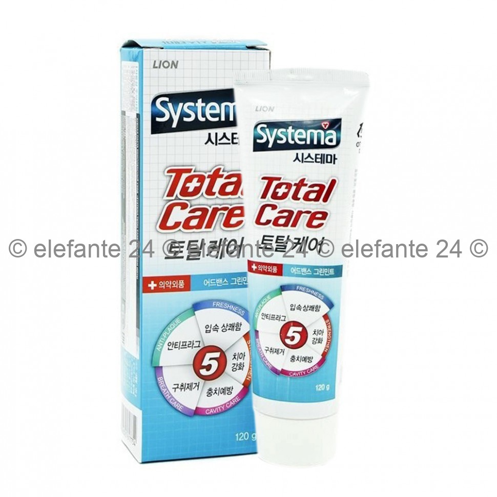 Зубная паста Lion Dentor Systema Total Care Toothpaste, 120 гр (51)