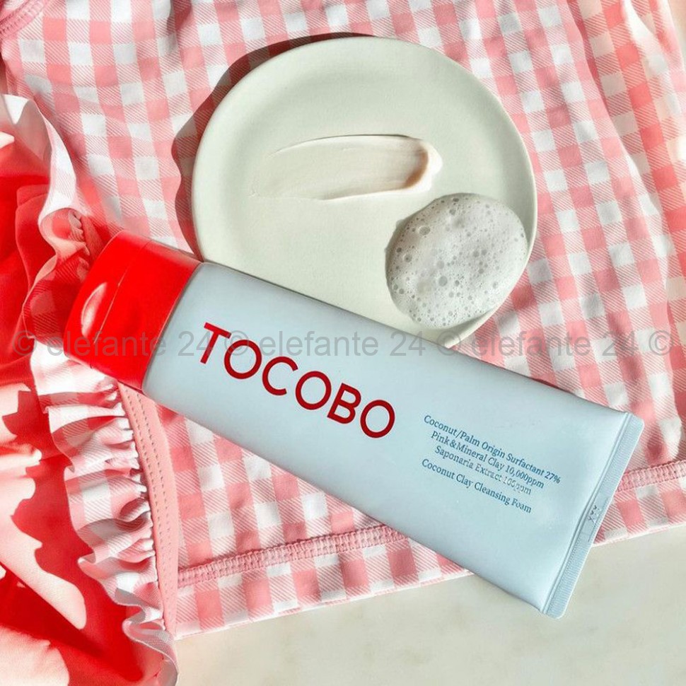 Пенка для умывания Toboco Coconut Clay Cleansing Foam 150ml (51)