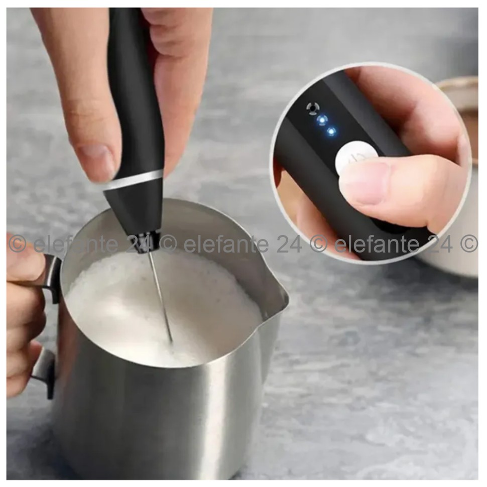 Мини-миксер ручной USB Speed Adjustable Milk Frother KP-470