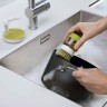 Щетка для посуды с емкостью для моющего средства RZ-582 (TV)