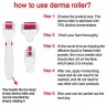 Мезороллер для лица Derma Roller 4in1 TDK-200 (TV)