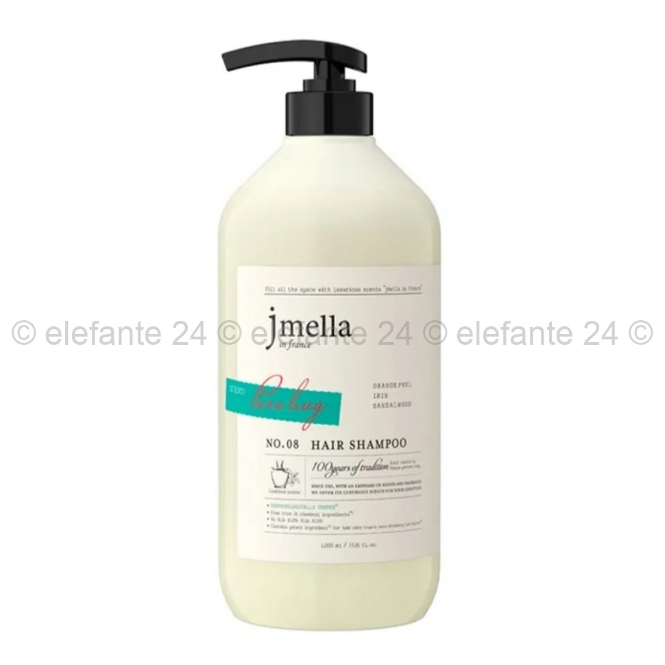 Парфюмированный шампунь Jmella Pure Hug Hair Shampoo 1000ml (51)