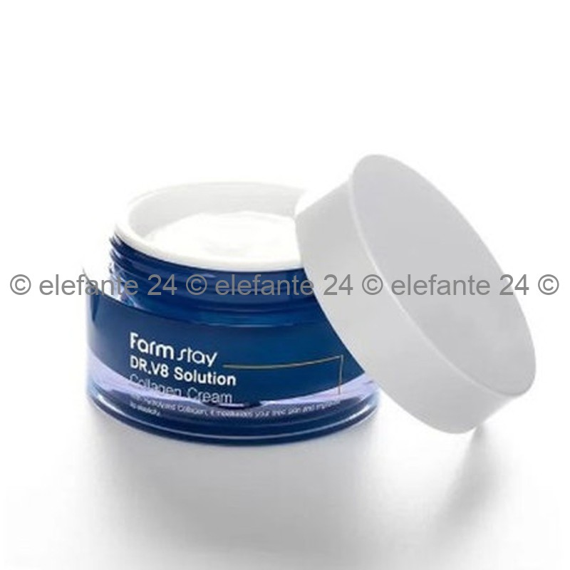 Крем для лица с коллагеном FarmStay Dr-V8 Solution Collagen Cream, 50 мл (51)