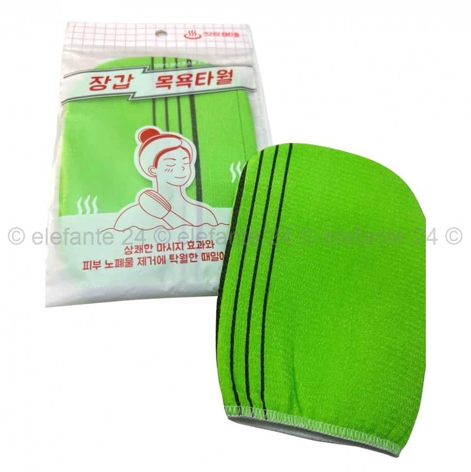 Мочалка-варежка из вискозы Body Glove Towel жесткая (51)