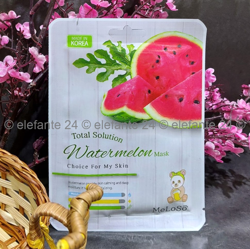 Тканевая маска MeLoSo Total Solution Watermelon Mask (78)