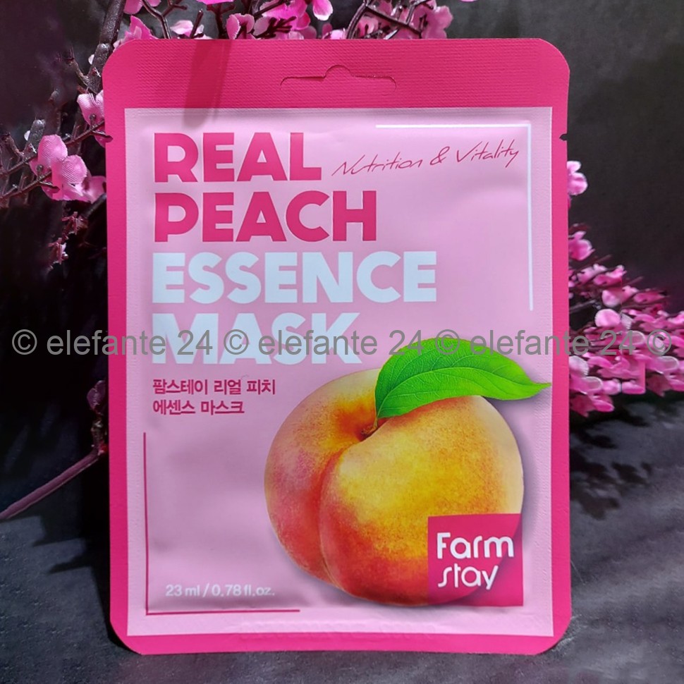 Маска FarmStay Real Peach Essence Mask (78)