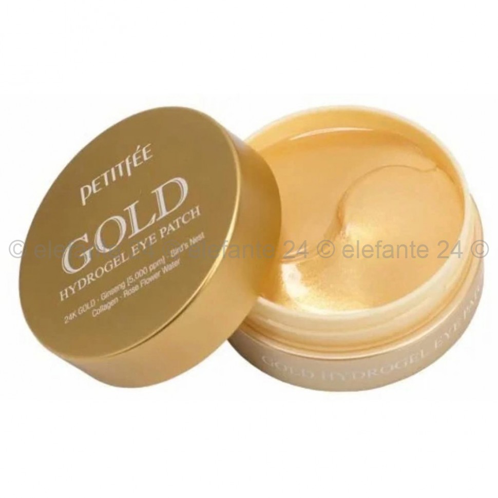 Гидрогелевые патчи PETITFEE Gold Hydrogel Eye Patch (28)