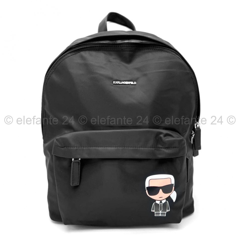 Тканевый рюкзак KL Style Black 43817