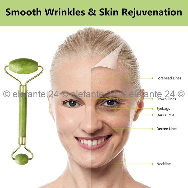 Роликовый массажер для лица Smooth Wrinkle & Skin Rejuvenation (КО)