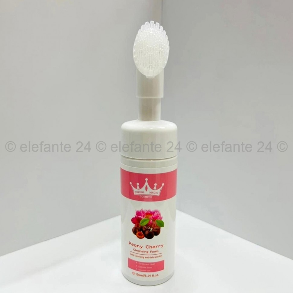 Пенка для умывания Queens Magic Peony Cherry Cleansing Foam 150ml (125)