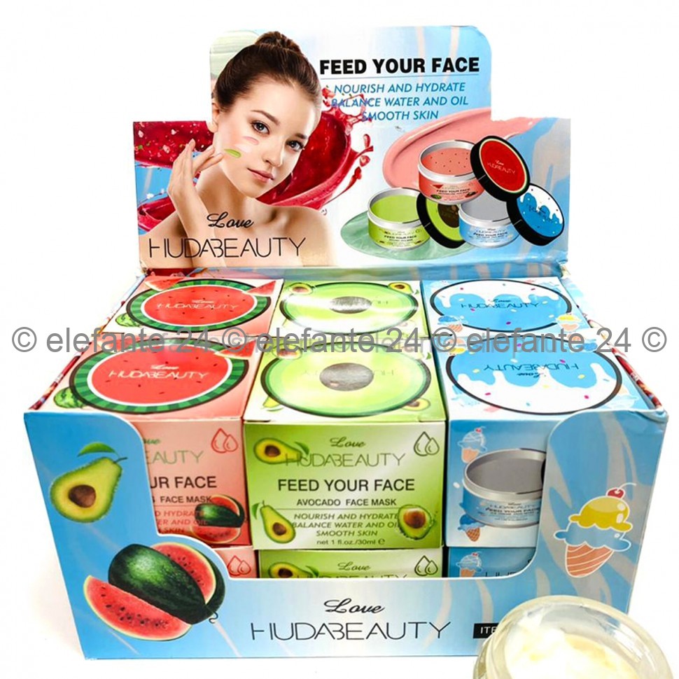 Маска для лица Huda Beauty Love Watermelons Face Mask, 30 мл
