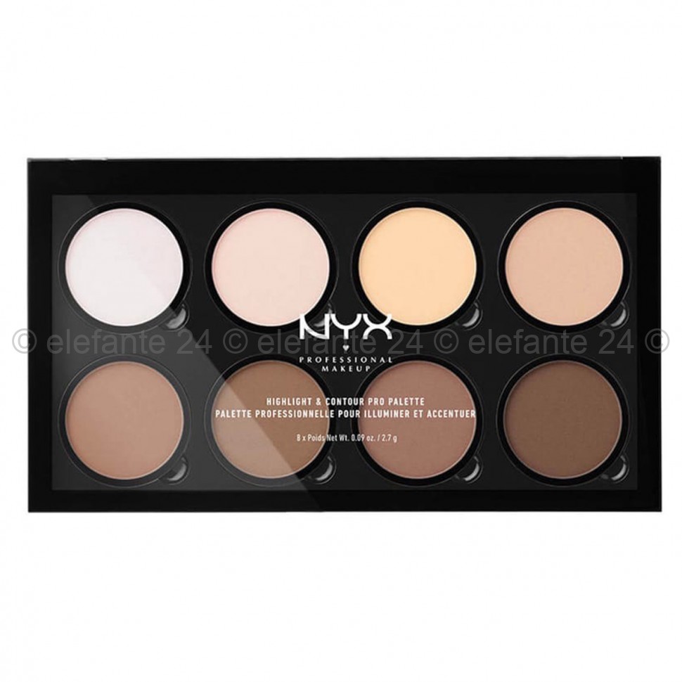 Палетка для контурирования лица NYX Professional Makeup Highlight Contour Pro Palette