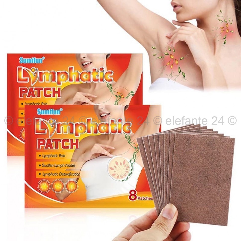 Пластыри для подмышек и шеи Sumifun Lymphatic Patch 8 piece (106)