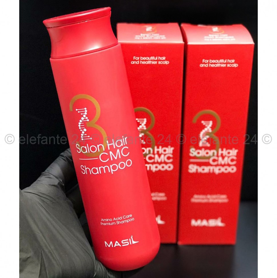 Восстанавливающий шампунь Masil 3 Salon Hair CMC Shampoo 300ml (125)