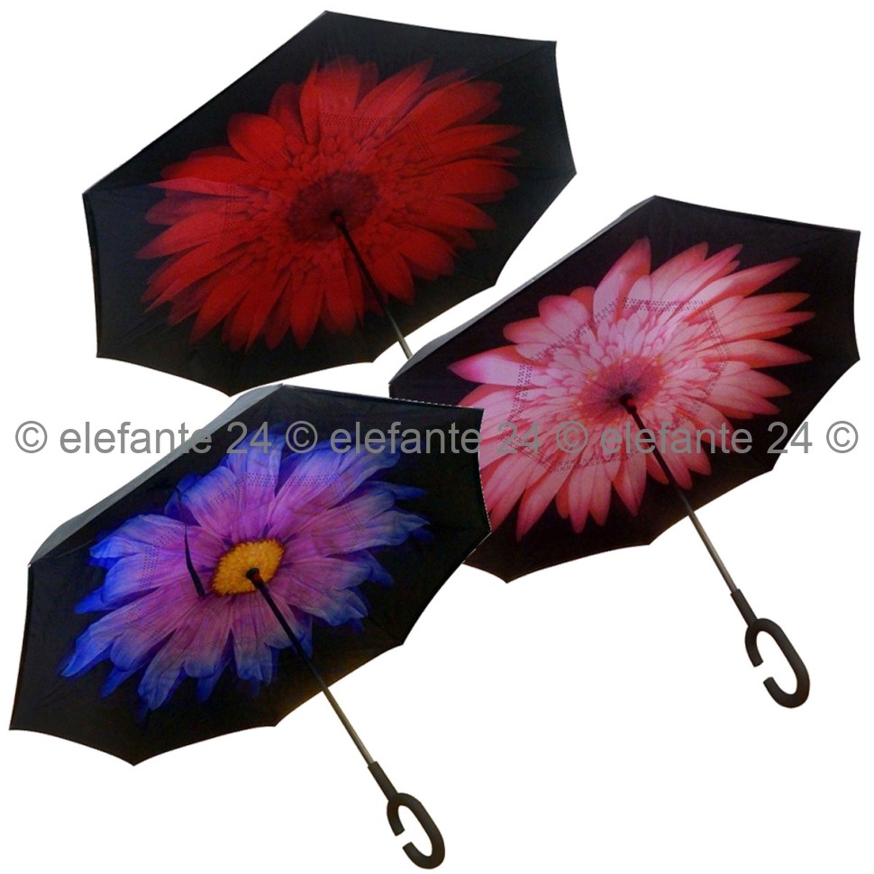 Умный зонт SmartZont Цветы, ZJ-063