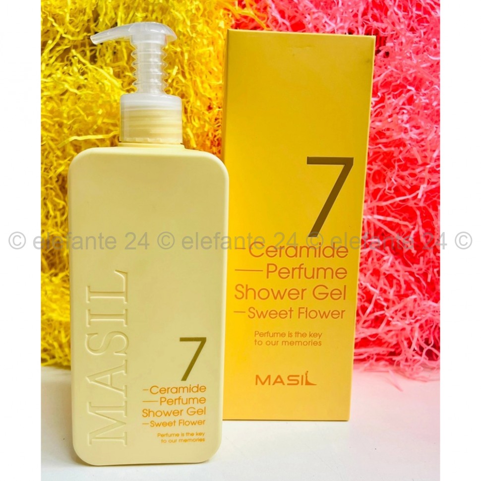 Гель для душа Masil 7 Ceramide Perfume Shower Gel Sweet Flower 500ml (13)