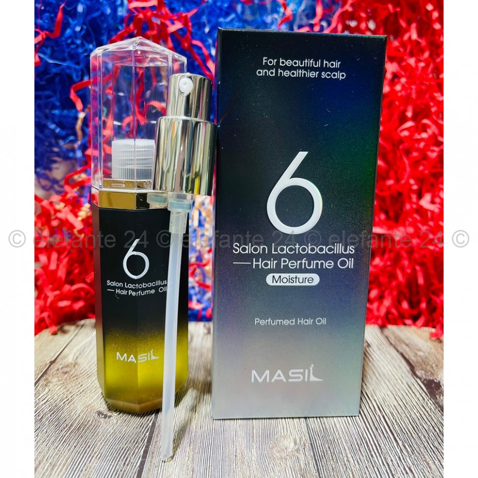 Парфюмированное масло для волос MASIL 6 Salon Lactobacillus Hair Perfume Oil Moisture 66ml (125)