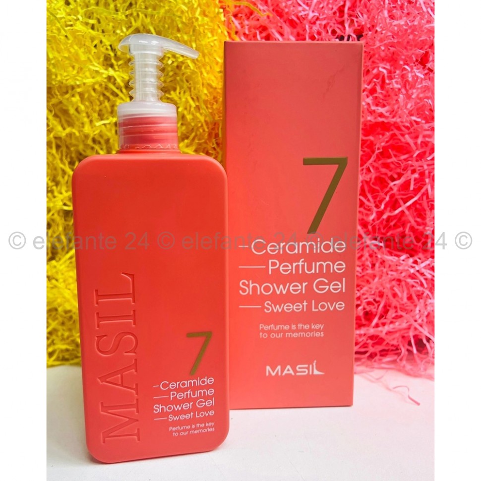 Гель для душа Masil 7 Ceramide Perfume Shower Gel Sweet Love 500ml (13)