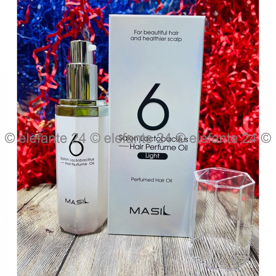 Парфюмированное масло для волос Masil Salon Lactobacillus Hair Perfume Light Oil 66ml (125)
