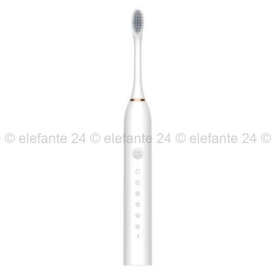 Зубная щетка с насадкой Sonic Toothbrush X-3 White (MN)