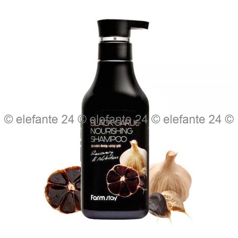 Шампунь FarmStay Black Garlic Nourishing Shampoo, 530 мл (78)