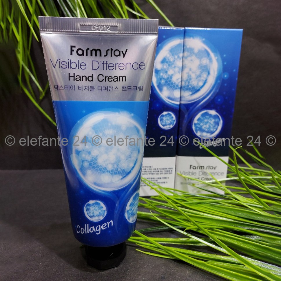 Крем для рук FarmStay Visible Difference Collagen Hand Cream, 100 мл (78)