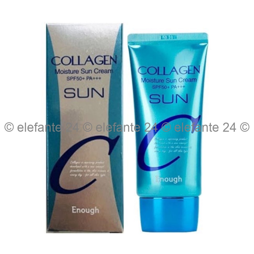Солнцезащитный крем Enough Collagen Moisture Sun Cream SPF 50+ PA+++ (106)