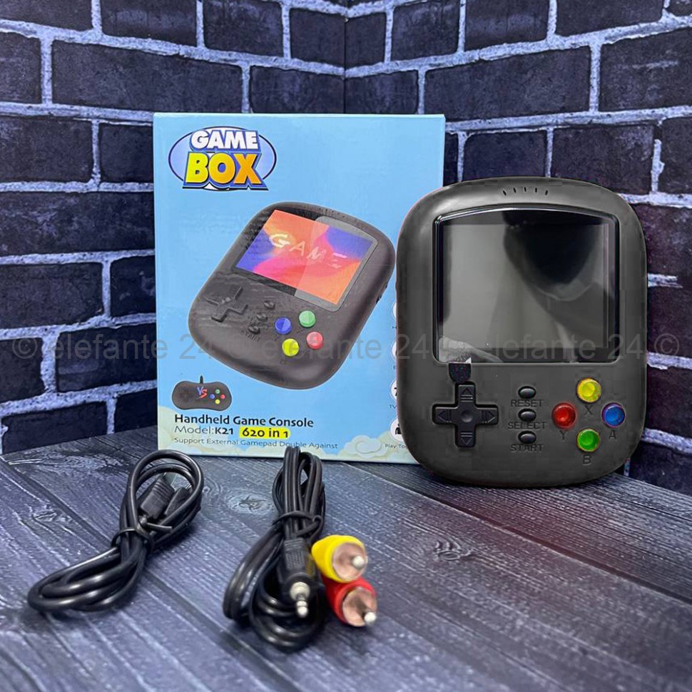 Игровая консоль без джойстика Game Box Handheld Game Console 620in1 MA-348 Black (96)