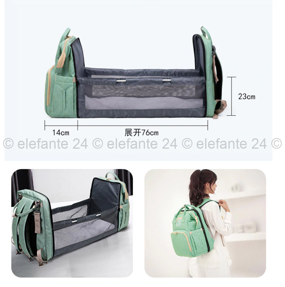 Рюкзак для мам+кроватка для малыша, SK-007