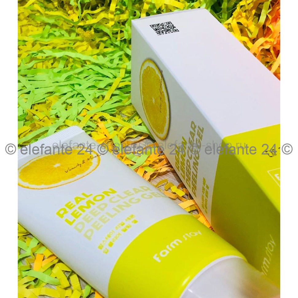 Пилинг-гель Farmstay Real Green Lemon Clear Peeling Gel, 100 мл (51)