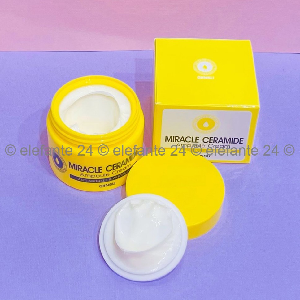 Антивозрастной крем для лица c керамидами GIINSU MIRACLE CERAMIDE AMPOULE CREAM 50 ml (78)