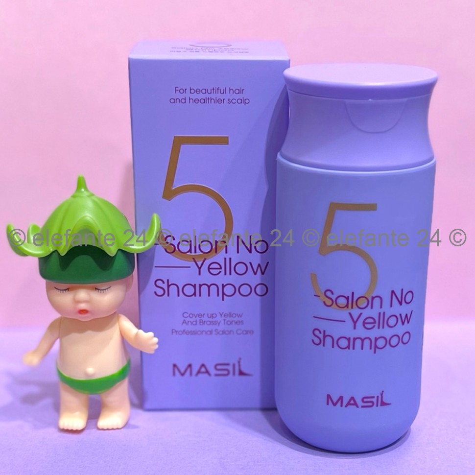 Шампунь для осветленных волос Masil 5 Salon No Yellow Shampoo, 150 мл (78)