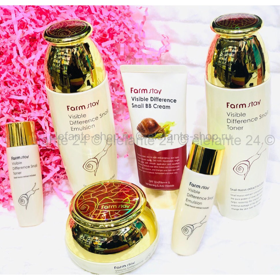 Набор FarmStay Visible Difference Snail SKIN CARE 4 SET (78)