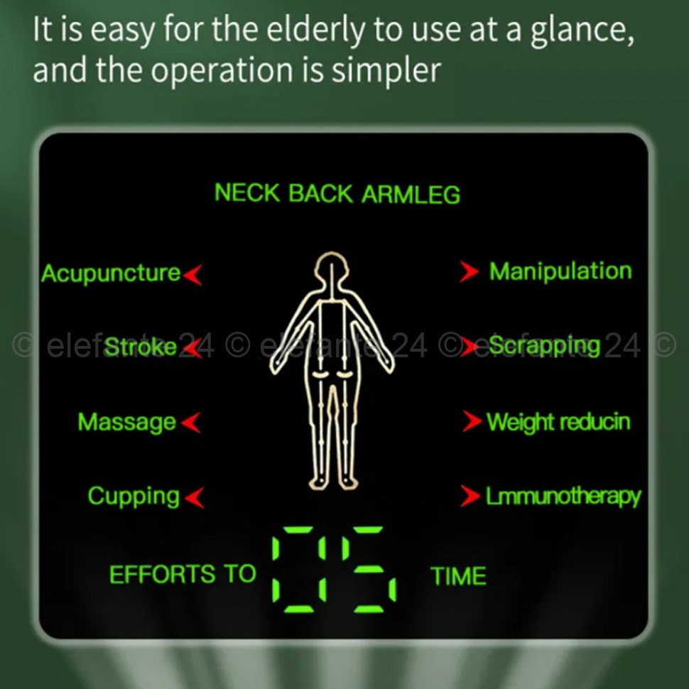 Миостимулятор Digital Therapy Massager White МА-544 (96)