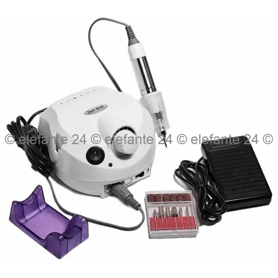 Аппарат для маникюра и педикюра Nail Drill DM-202 White, 45000 об/мин